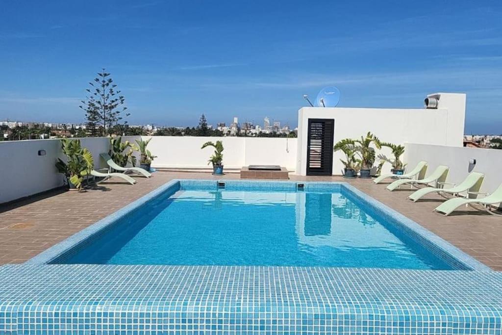 Le Cocon D'oasis Avec Piscine - Location Journaliere Casa Blanca